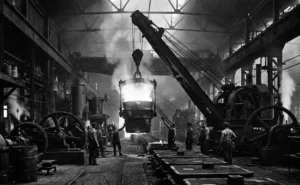 ریخته گری در دوران انقلاب صنعتی (قرن نوزدهم)